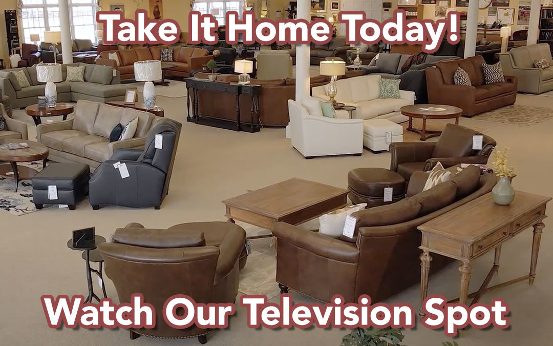View Our Latest Television Spot about top grain leather furniture