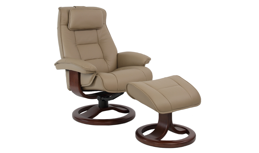 Fjords Mustang Recliner - Leather Furniture in Hampton Falls NH