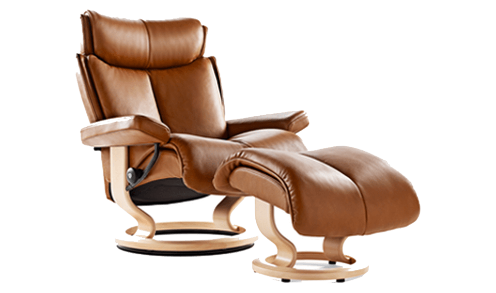 Ekornes Stressless Magic Recliner - Leather Furniture in Hampton Falls NH