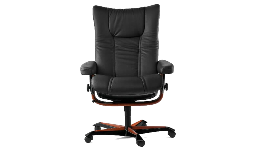 Ekornes Stressless Wing Office Chair - Leather Furniture in Hampton Falls NH