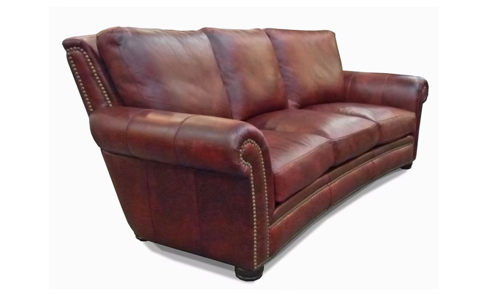 Omnia Leather Kaymus Sofa - Leather Furniture in Hampton Falls NH