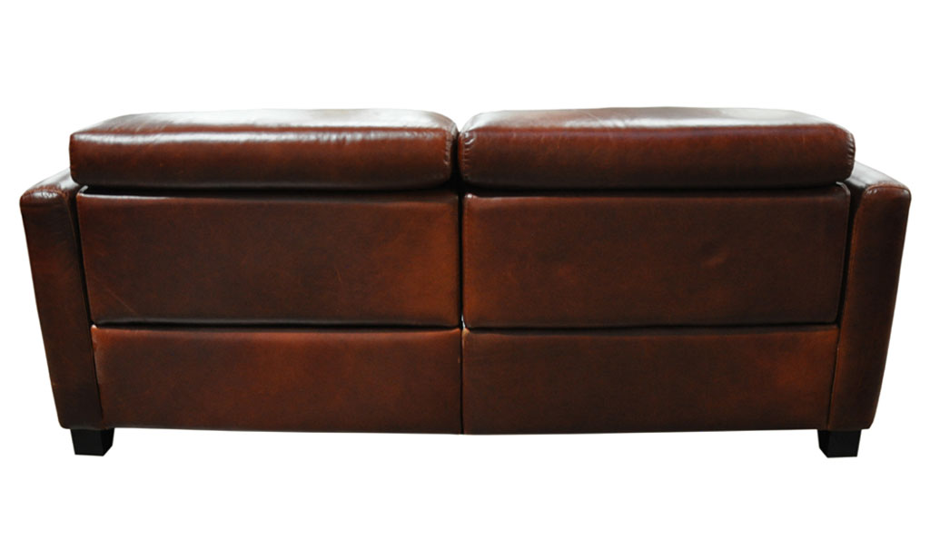 Omnia Bergamo Manzoni Leather Sofa at Currier's Leather Furniture in Hampton Falls NH