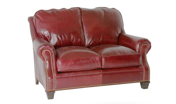 Classic Leather Portsmouth Loveseat - Leather Furniture in Hamption Falls NH