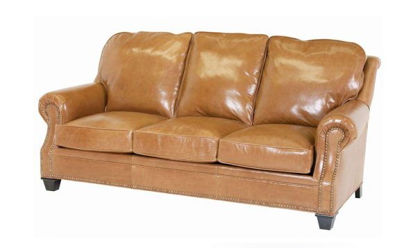 Classic Leather Portsmouth Sofa - Leather Furniture in Hamption Falls NH
