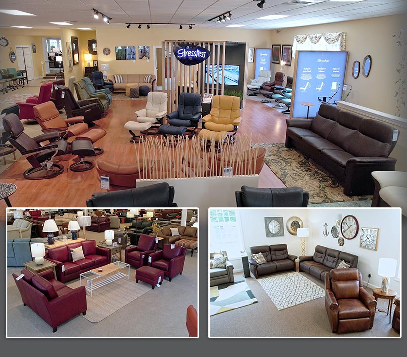 Real leather on sale furniture stores