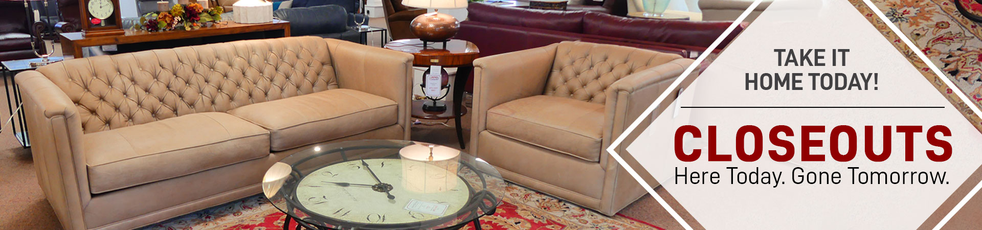 Accessories at Currier's Leather Furniture